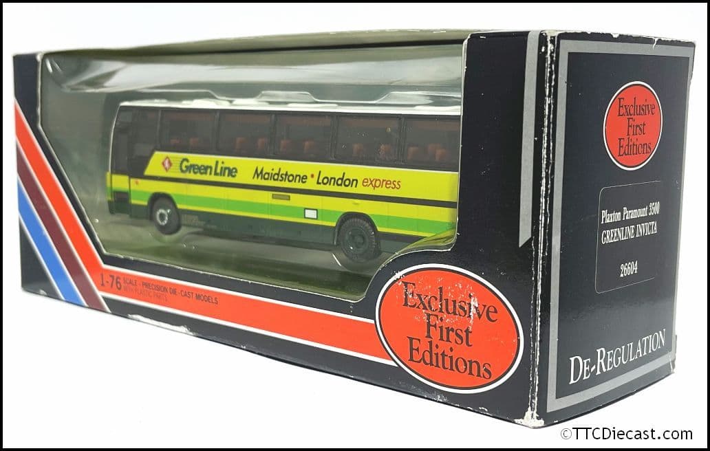 EFE 26604 Plaxton Paramount 3500, Green Line Maidstone & District, PRE OWNED