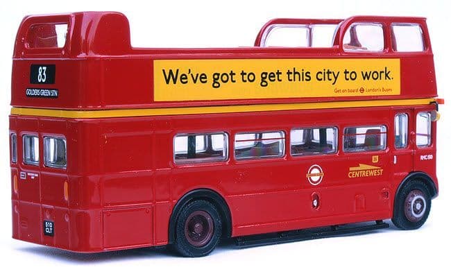 EFE 33104 AEC Routemaster RMC, (FirstGroup PLC) Centrewest London buses, PRE OWNED