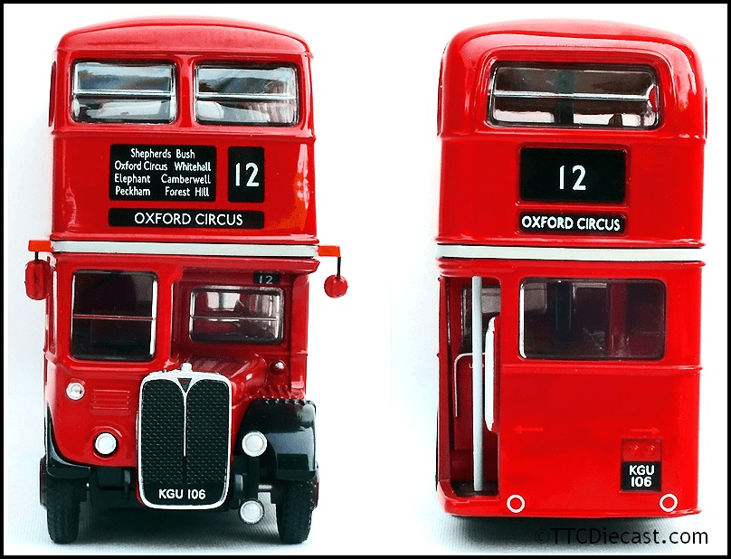 EFE 34112 AEC RT Class - London Transport Central Area - Route 12 Oxford Circus *LAST FEW*
