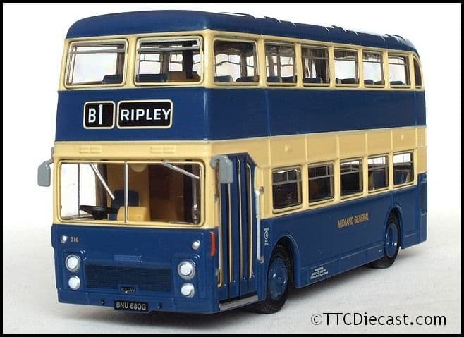 EFE 38117 Bristol VRT Flat Windscreen, Midland General, PRE OWNED