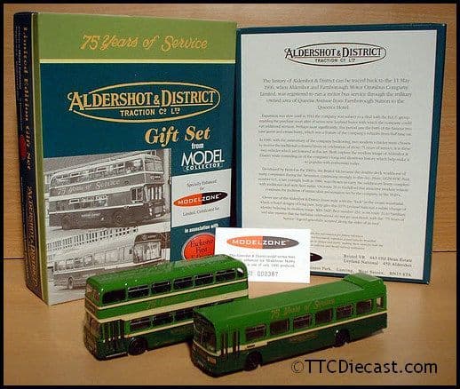 EFE 99916 A ALDERSHOT & DISTRICT SET, PRE OWNED