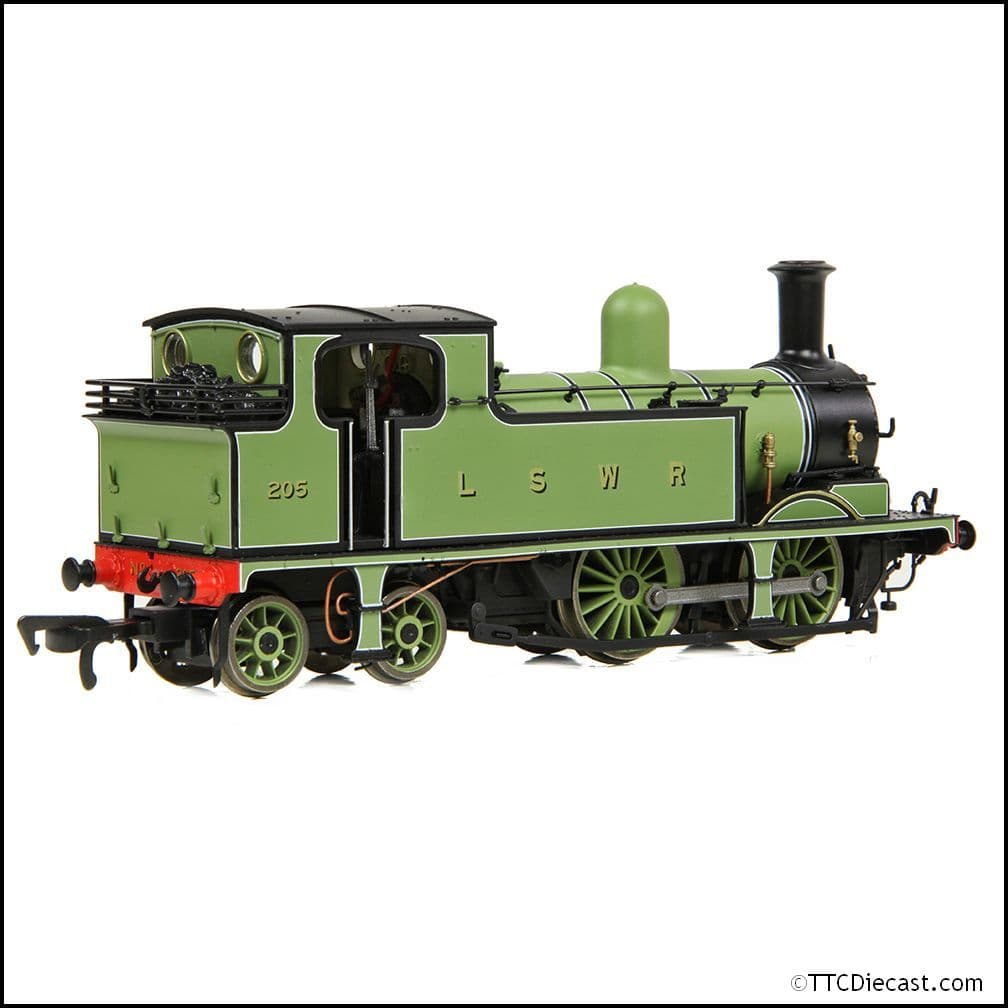 EFE Rail E85014 LSWR Adams O2 205 LSWR Urie Green, OO Gauge