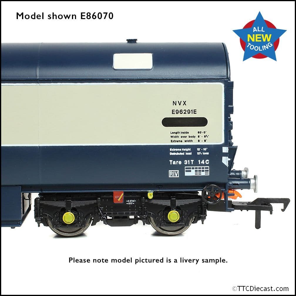 EFE Rail E86008 Newton Chambers Car Carrier BR Blue & Grey, OO Gauge