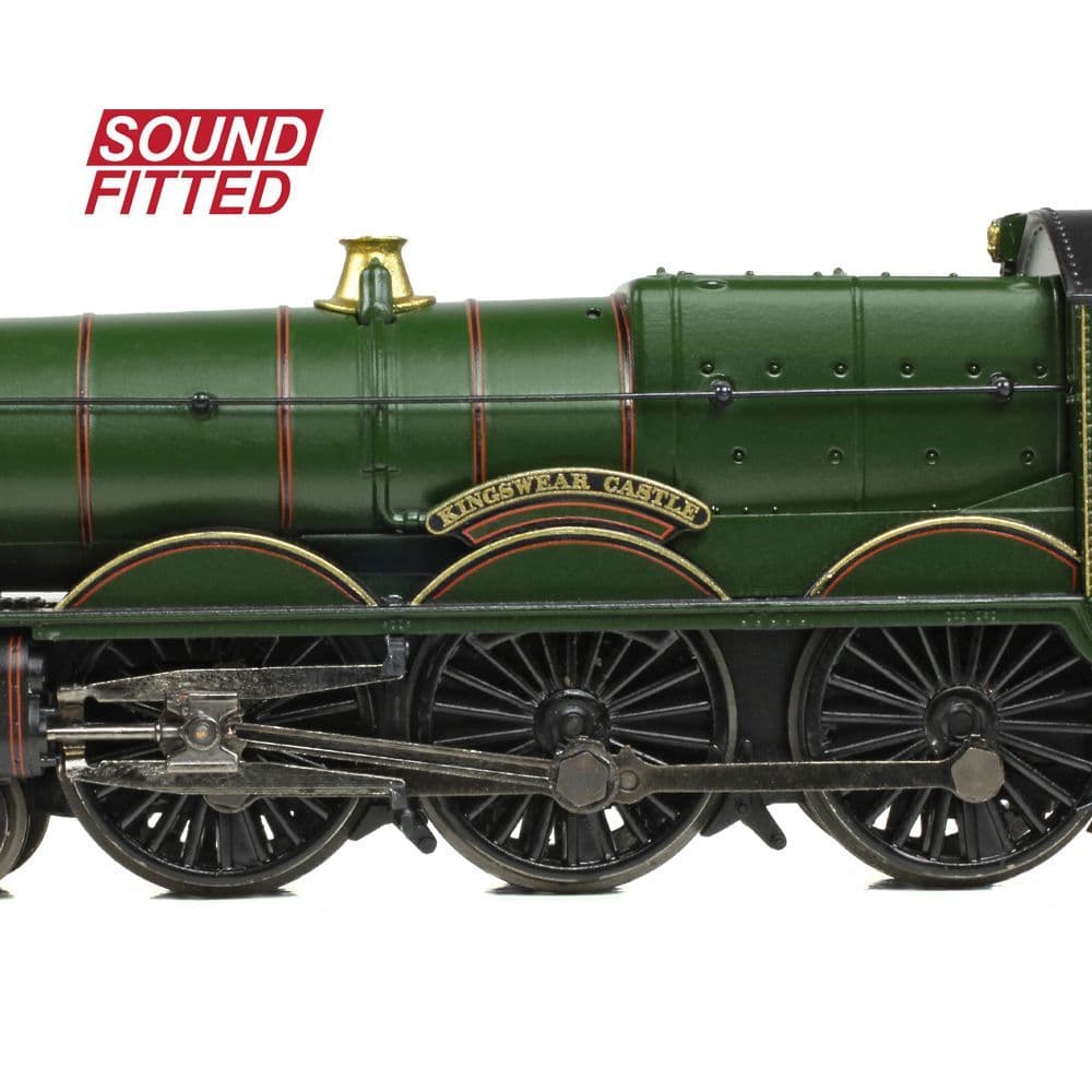 Farish 372-031ASF GWR 4073 'Castle' 5015 'Kingswear Castle' BR Lined Green (E/Crest) (DCC SOUND) N Gauge *PRE ORDER £246.46*