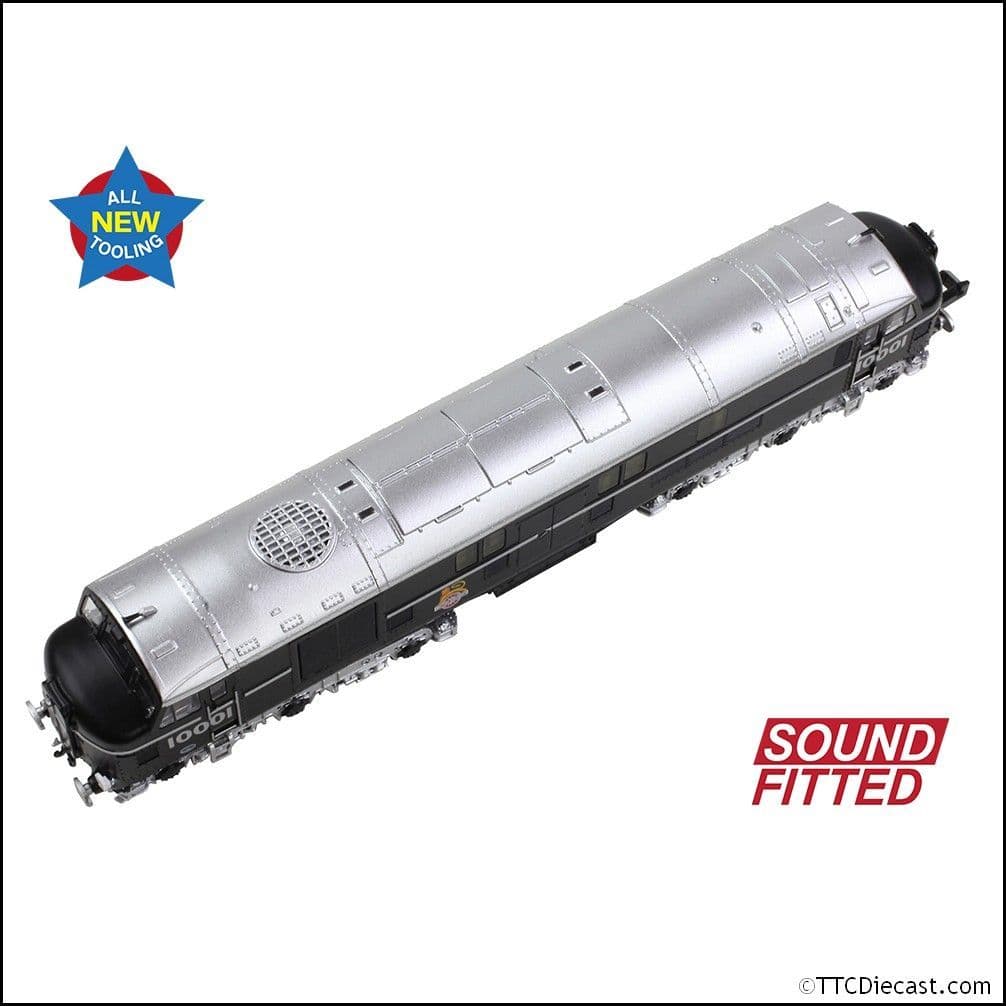 Farish 372-913SF LMS 10001 BR Black (Early Emblem) - N Gauge