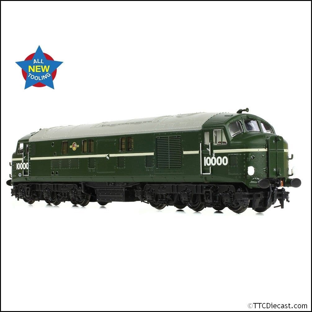 Farish 372-914 LMS 10000 BR Green (Late Crest) - N Gauge
