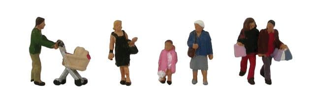 Farish 379-306 Shopping Figures