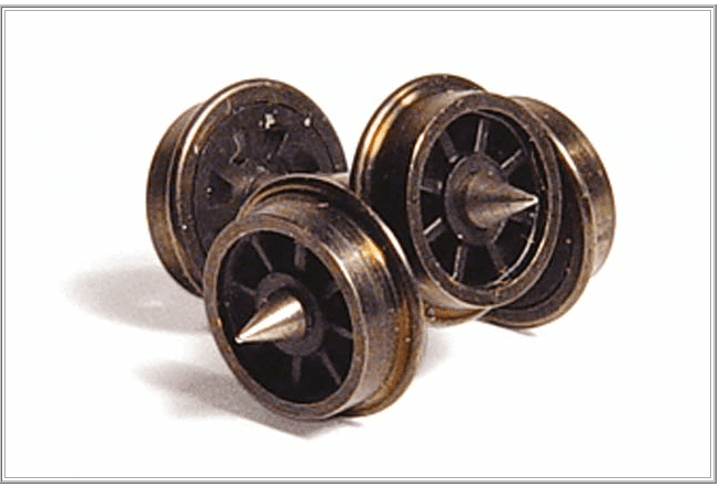 Farish 379-411 Wagon Wheels Spoked (x10 Axles)