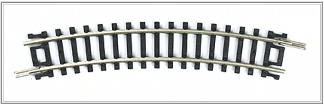 Farish 379-453 Curved Track - 1st Radius 228.6mm Arc 22.5