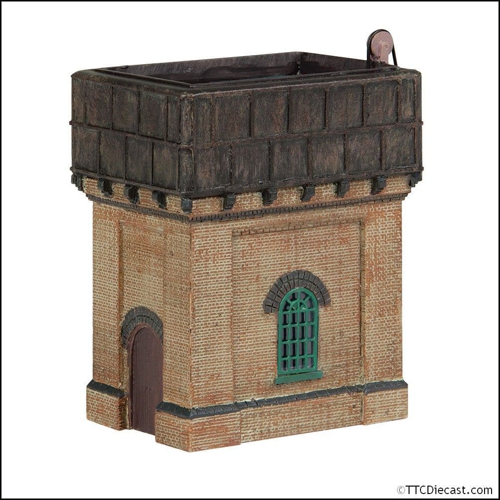 Scenecraft 42-0003G Brick Base Water Tower Green - N Gauge