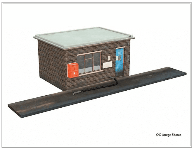 Scenecraft 42-128 Fuelling Point Pump House, N Gauge