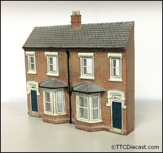 Scenecraft 42-202 Low Relief Front Terraced Houses *LAST FEW*