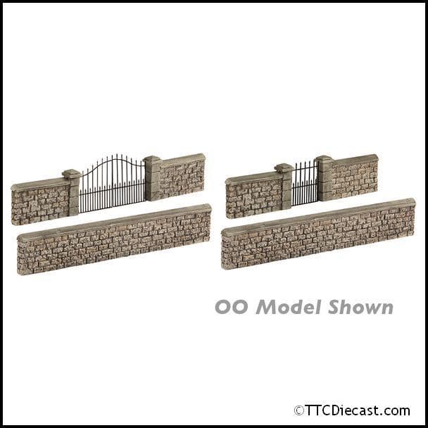 Farish 42-555 Stone Walls and Gates *LAST FEW*