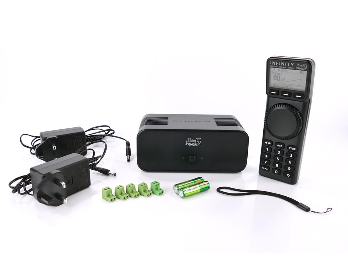 Gaugemaster GMI-A02 Infinity Wireless Analogue Duo Model Railway Control System, Any Gauge