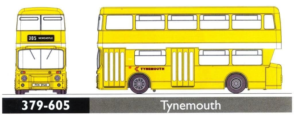 Graham Farish 379-605 Leyland Atlantean Tynemouth
