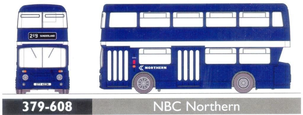 Graham Farish 379-608 Leyland Atlantean NBC Northern