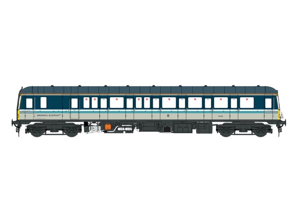 Heljan 1266 Class 122 55012 Regional Railways TT120 Scale *PRE ORDER £161.49*