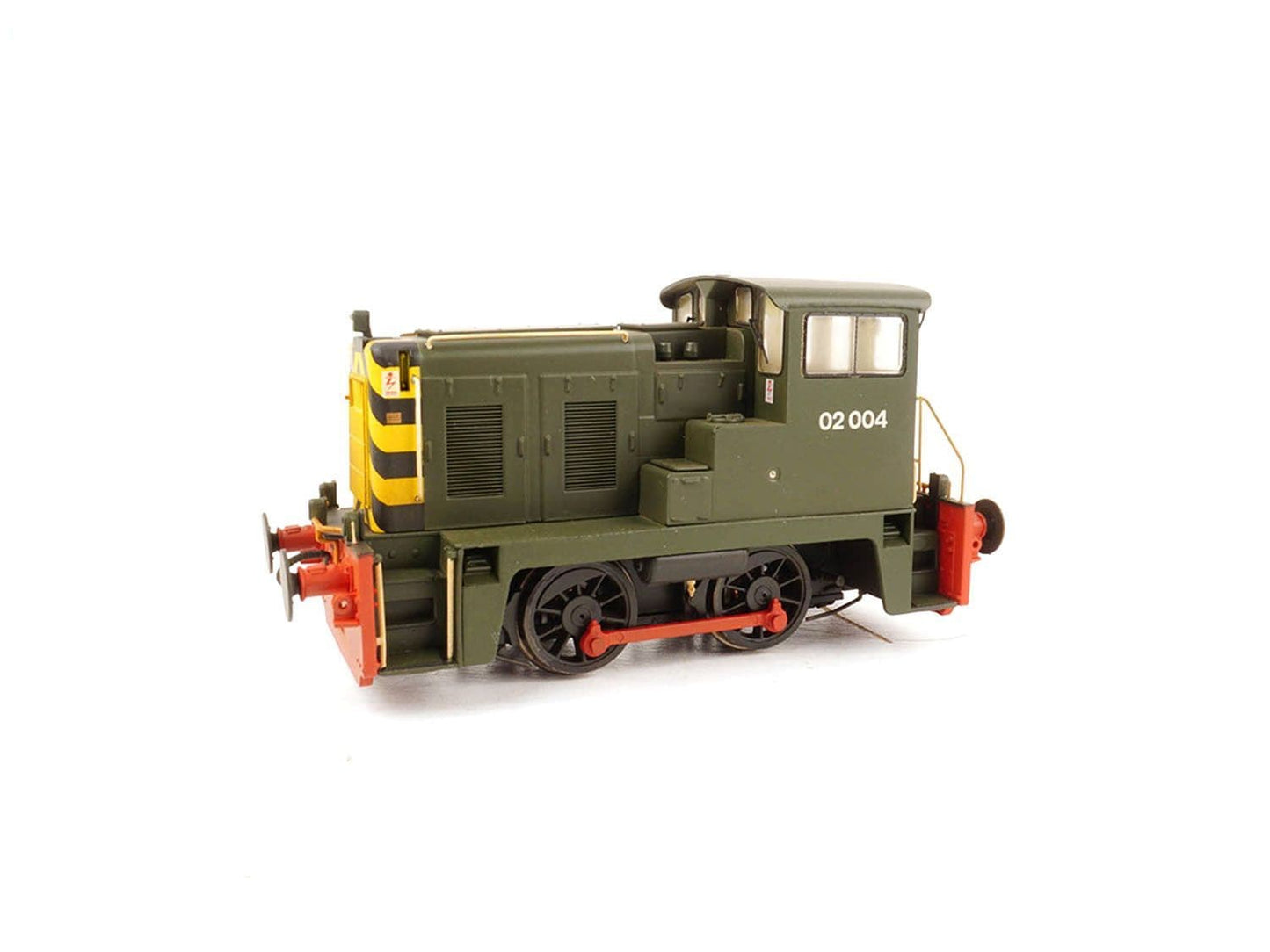 Heljan 2844 Class 02 0-4-0DH 02004 BR Green No Logo Weathered OO Gauge