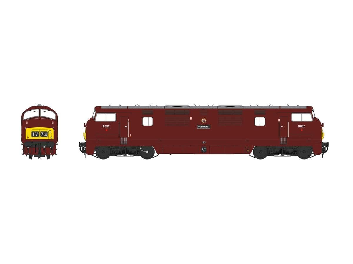 Heljan 4241 Class 42 D821 'Greyhound' BR Maroon SYP OO Gauge *PRE ORDER £186.15*