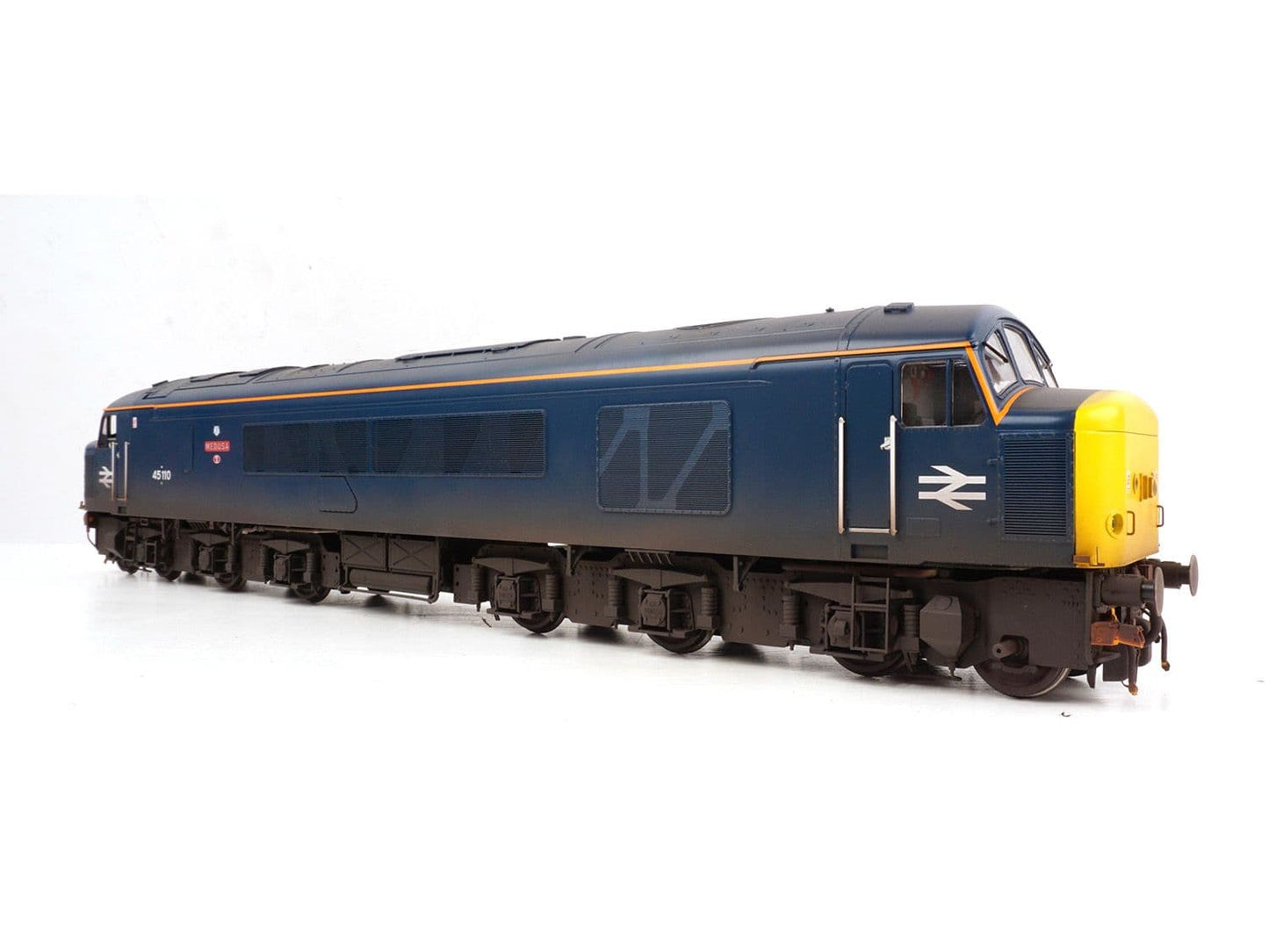 Heljan 4528 Class 45 110 'Medusa' BR Blue w/HI Headlight Weathered, O Gauge