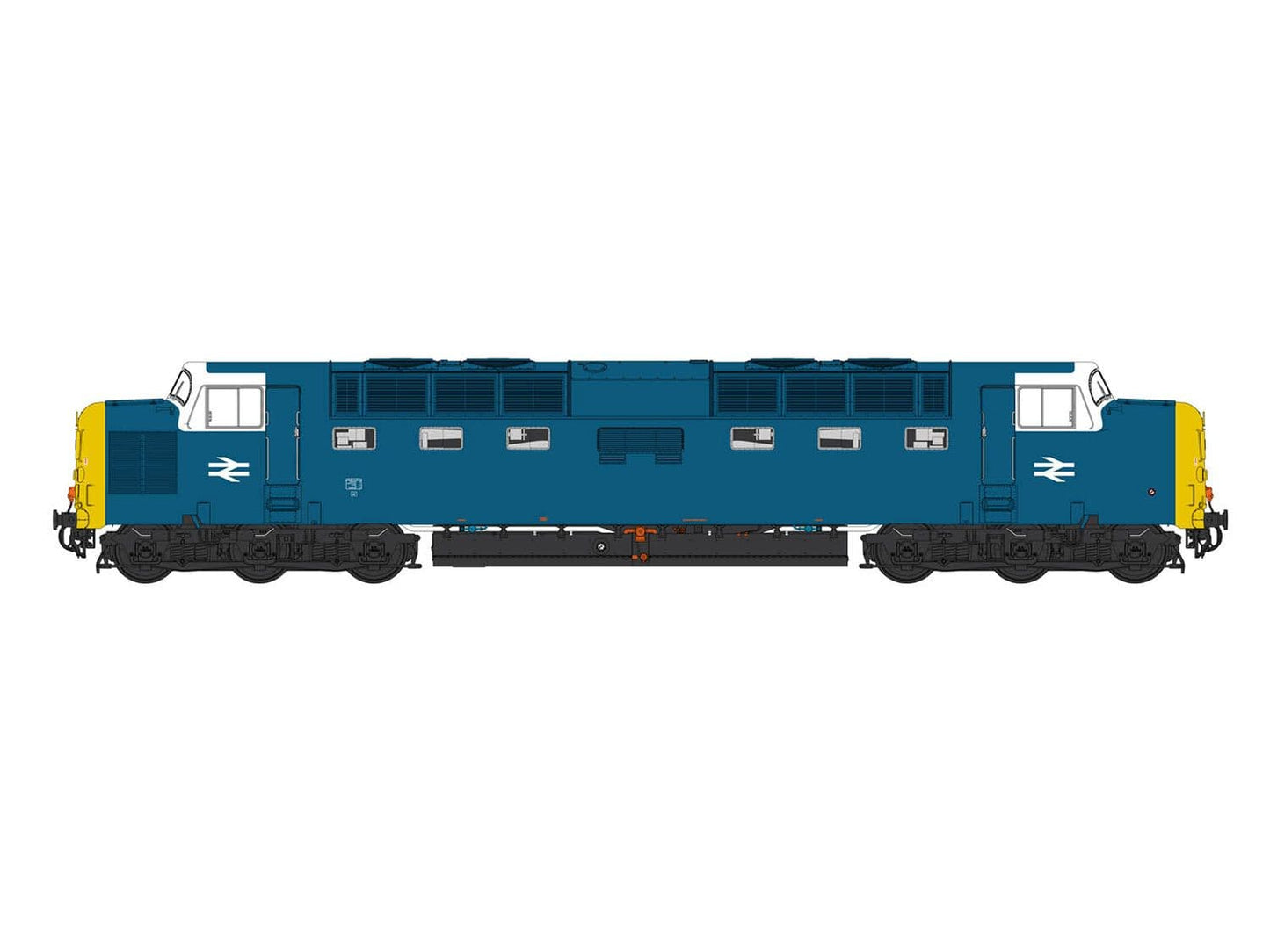Heljan 5552 Class 55 015 'Tulyar' BR Blue w/White Cab Windows TT120 Scale *PRE ORDER £161.49*