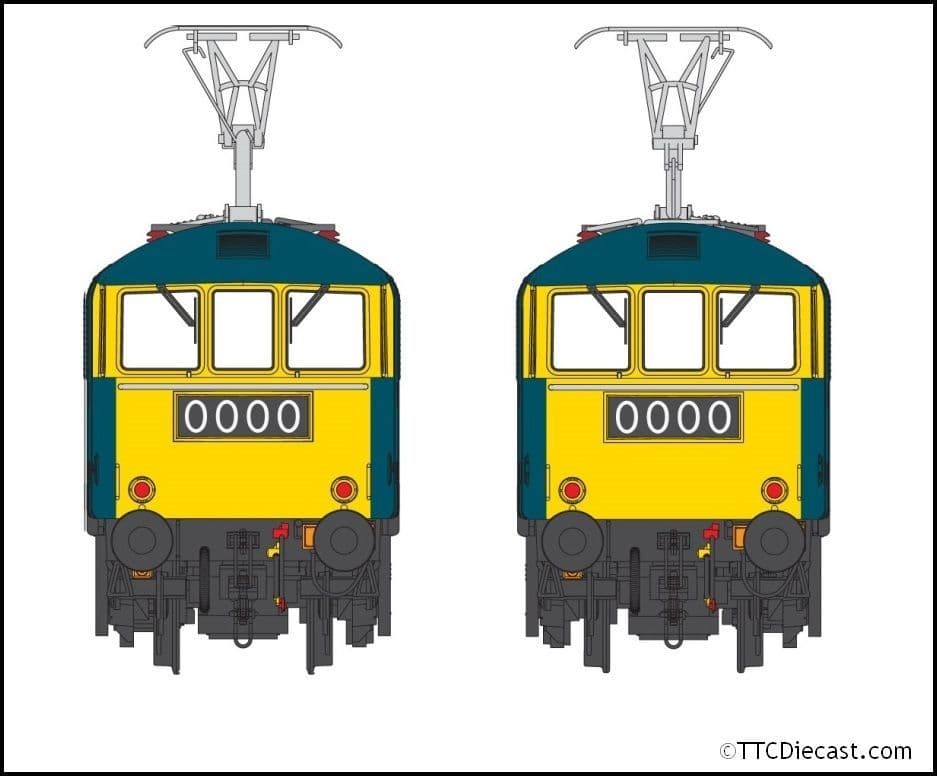 Heljan 8654 Class 86 BR Rail blue E3156 BR logo and FYE, OO Gauge *LAST FEW*