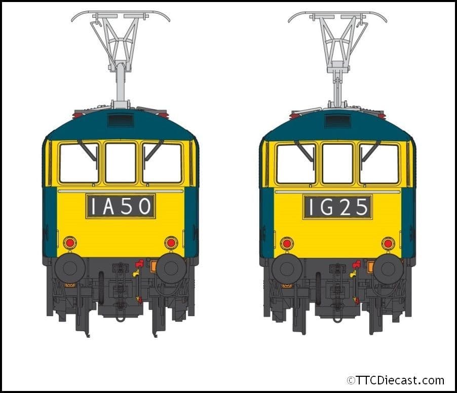 Heljan 8656 Class 86 BR Rail blue 86034 BR logo, FYE - weathered, OO Gauge *LAST FEW*