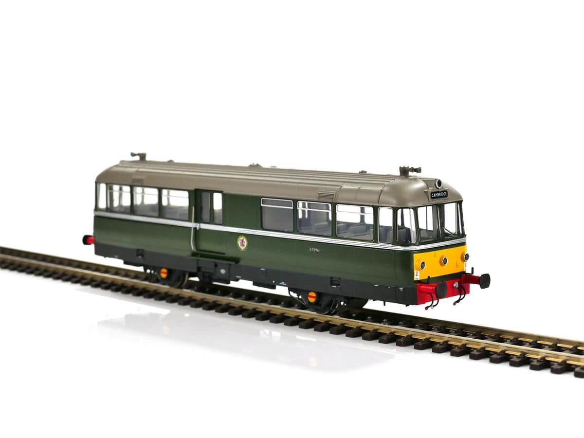 Heljan 8708 WM Railbus E79961 BR Green Large Yellow Panels, OO Gauge *LAST ONE*