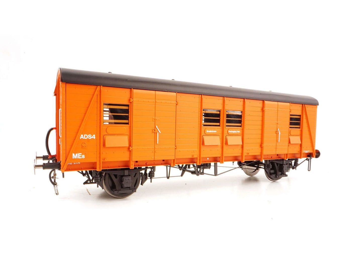 Heljan 9155 PMV ADS4 BR Gulf Red (Even Planks), O Gauge