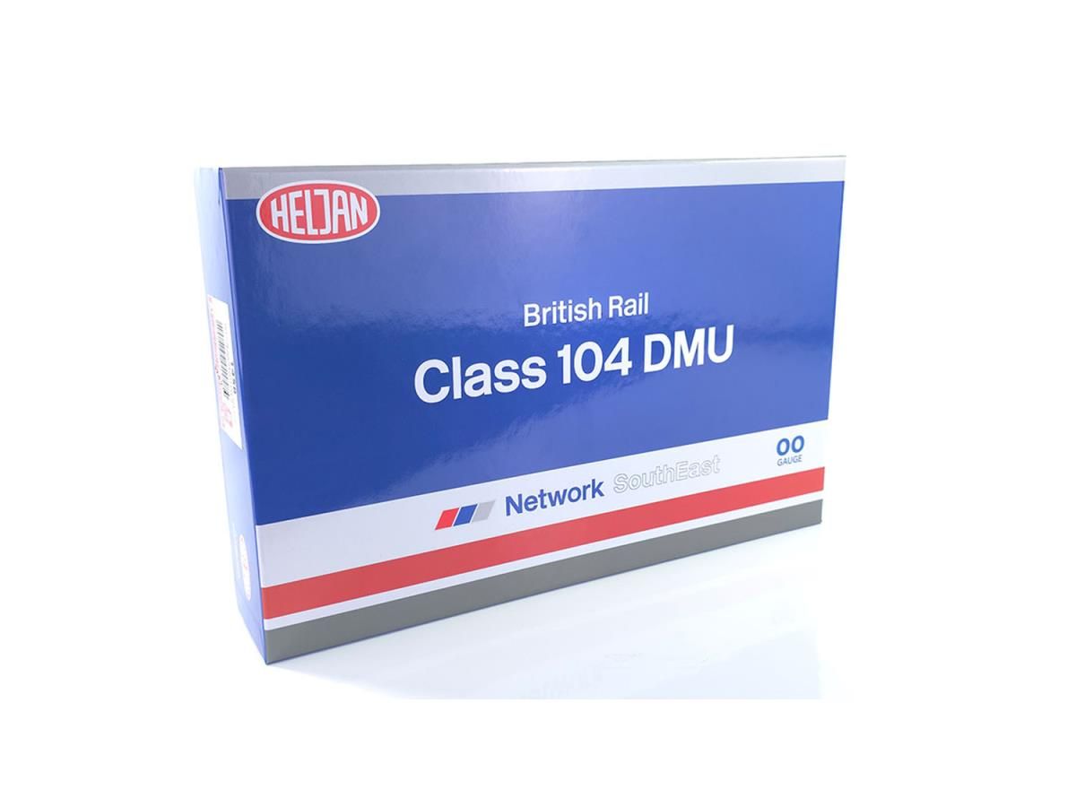 Heljan 1458 Class 104 2 Car DMU L701 53437/53479 Late Network SouthEast, OO Gauge