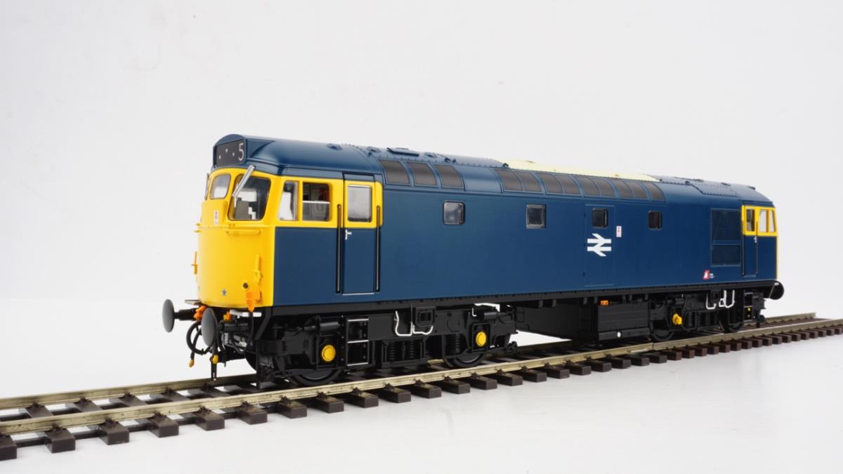 Heljan 2773 Class 27 Unnumbered BR Blue;1970s; FYE, O Gauge