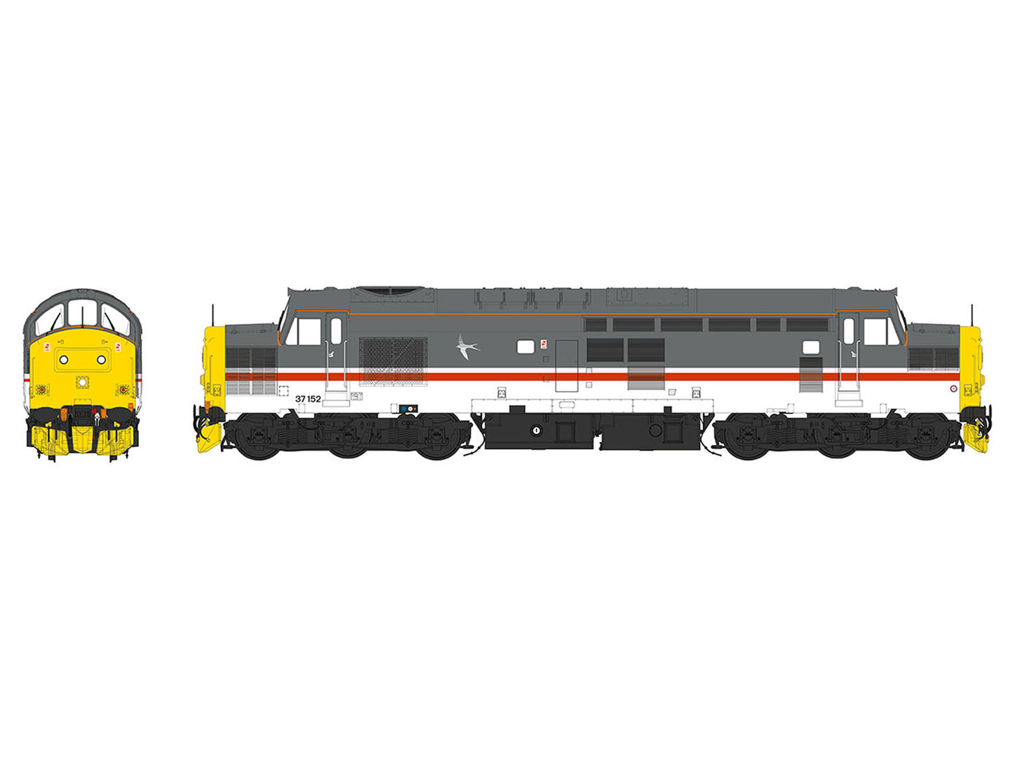 Heljan 3735 Class 37 152 Intercity Swift O Gauge *PRE ORDER £568.65*