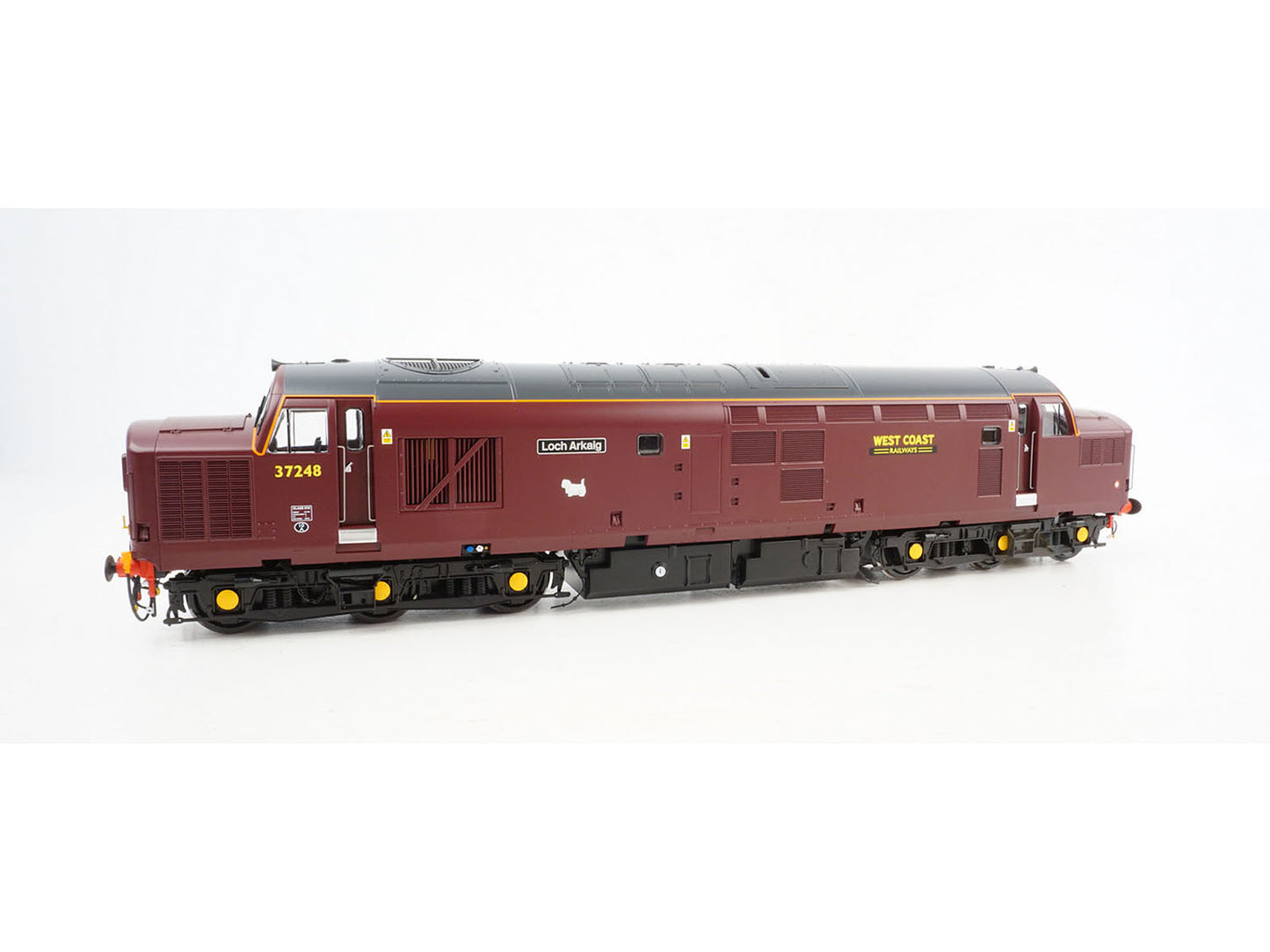 Heljan 3737 Class 37 248 'Loch Arkaig' West Coast Railways Red O Gauge *PRE ORDER £568.65*