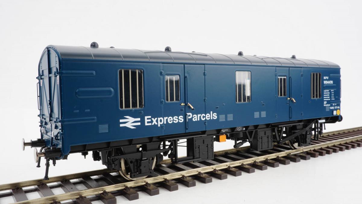 Heljan 9407 Mk1 CCT W94476 BR Blue Express Parcels Weathered, O Gauge