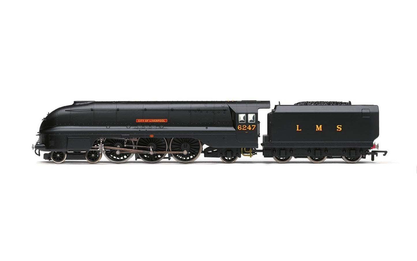 Hornby R30453 LMS Streamlined Coronation Class 4-6-2 6247 City of Liverpool WWII 80th Anniversary Collection OO Gauge *PRE ORDER £170.99*
