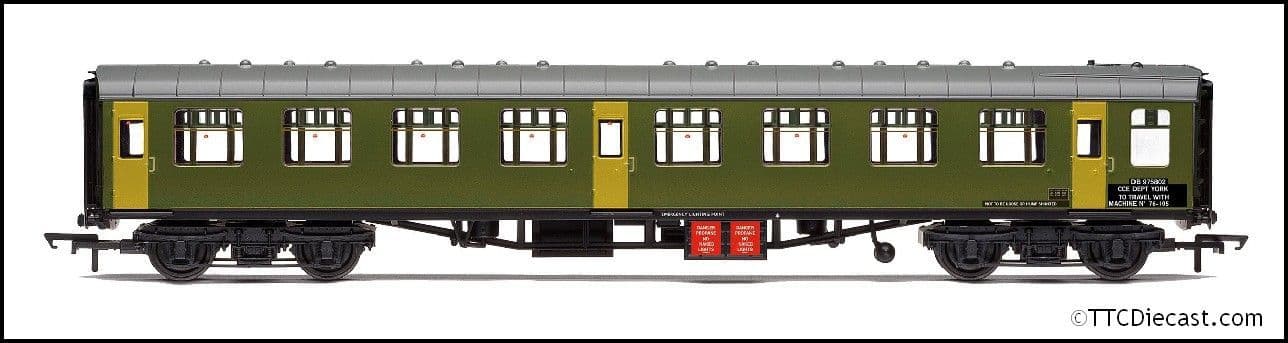 Hornby R40007 BR Departmental, ex-Mk1 SK Staff Coach, DB 975802 - Era 7