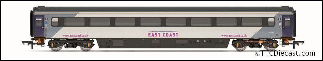 Hornby R40244 East Coast, Mk3 Trailer First Disabled, 41098 - Era 10, OO Gauge