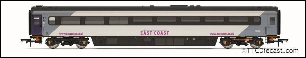 Hornby R40246 East Coast, Mk3 Trailer Restaurant First Buffet, 40750 - Era 10, OO Gauge *LAST FEW*