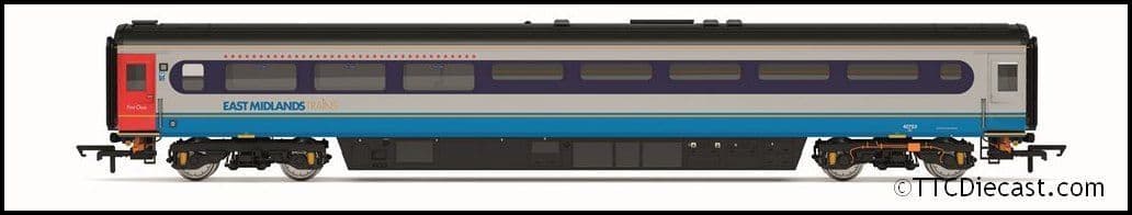 Hornby R40366 East Midlands Mk3 Coach F 40753 TFKB - Era 10
