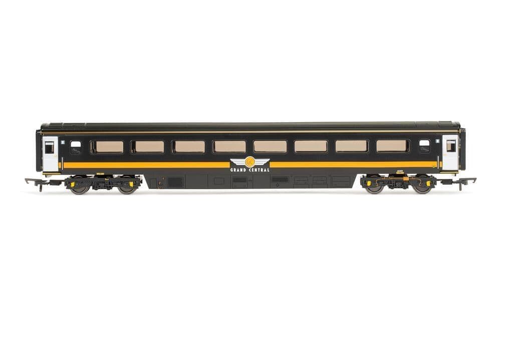 Hornby R40441 RailRoad Grand Central Rail Mk3 Trailer Standard Open - Era 10 OO Gauge