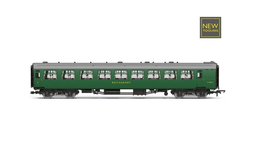 Hornby R40471 BR Kitchen and Buttery Car & Composite Restaurant, Tavern Car, Jolly Tar 7834