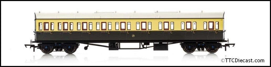 Hornby R4875 GWR, Collett 57' Bow Ended E131 9 Compart / Compo (RH), 6362 *LAST FEW*