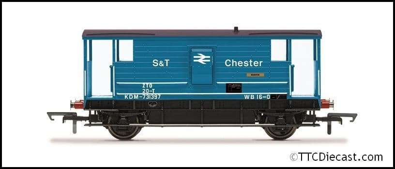 Hornby R60088 20T BR (ExLMS) Brake Van - Era 7, OO Gauge *LAST FEW*