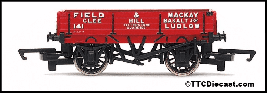 Hornby R6804 3 Plank Wagon 'Field and Mackay' *LAST FEW*