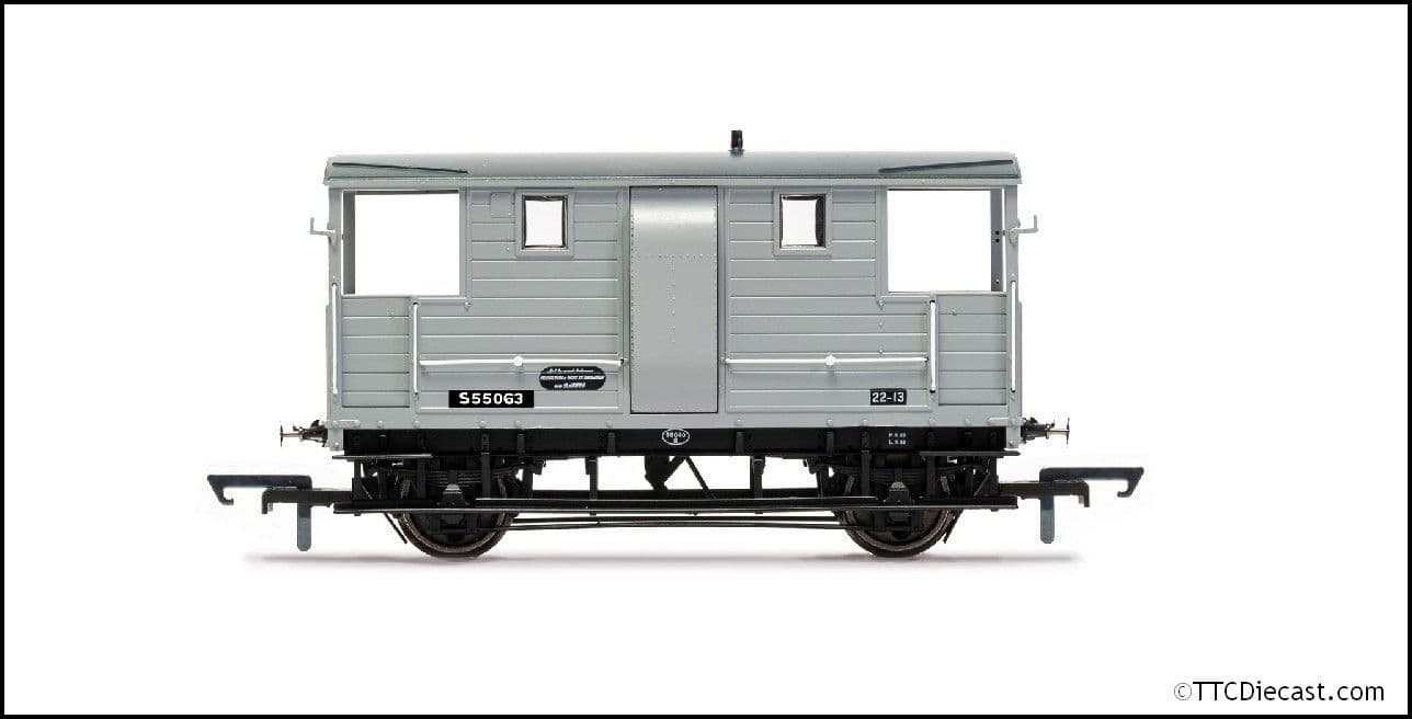 Hornby R6915B BR, 24T Diag. 1543 Goods Brake Van, S55063 - Era 4 - OO Gauge *LAST FEW*