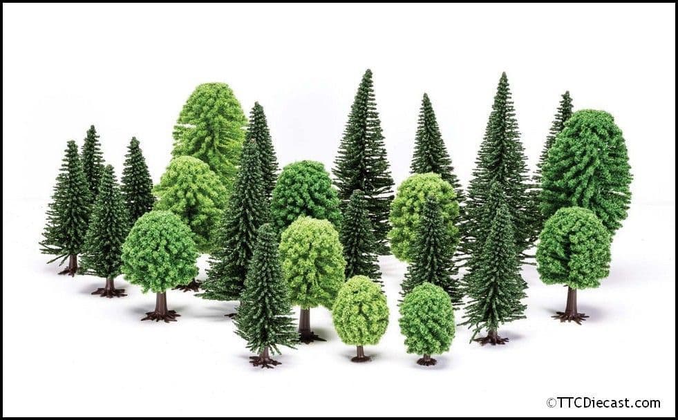 Hornby R7201 Hobby' Mixed (Deciduous and Fir) Trees