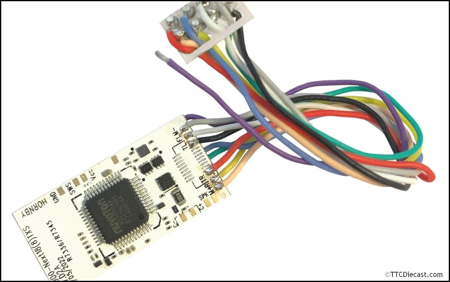 Hornby R7336 HM7000-8TXS: Bluetooth® & DCC Sound Decoder (8-pin)