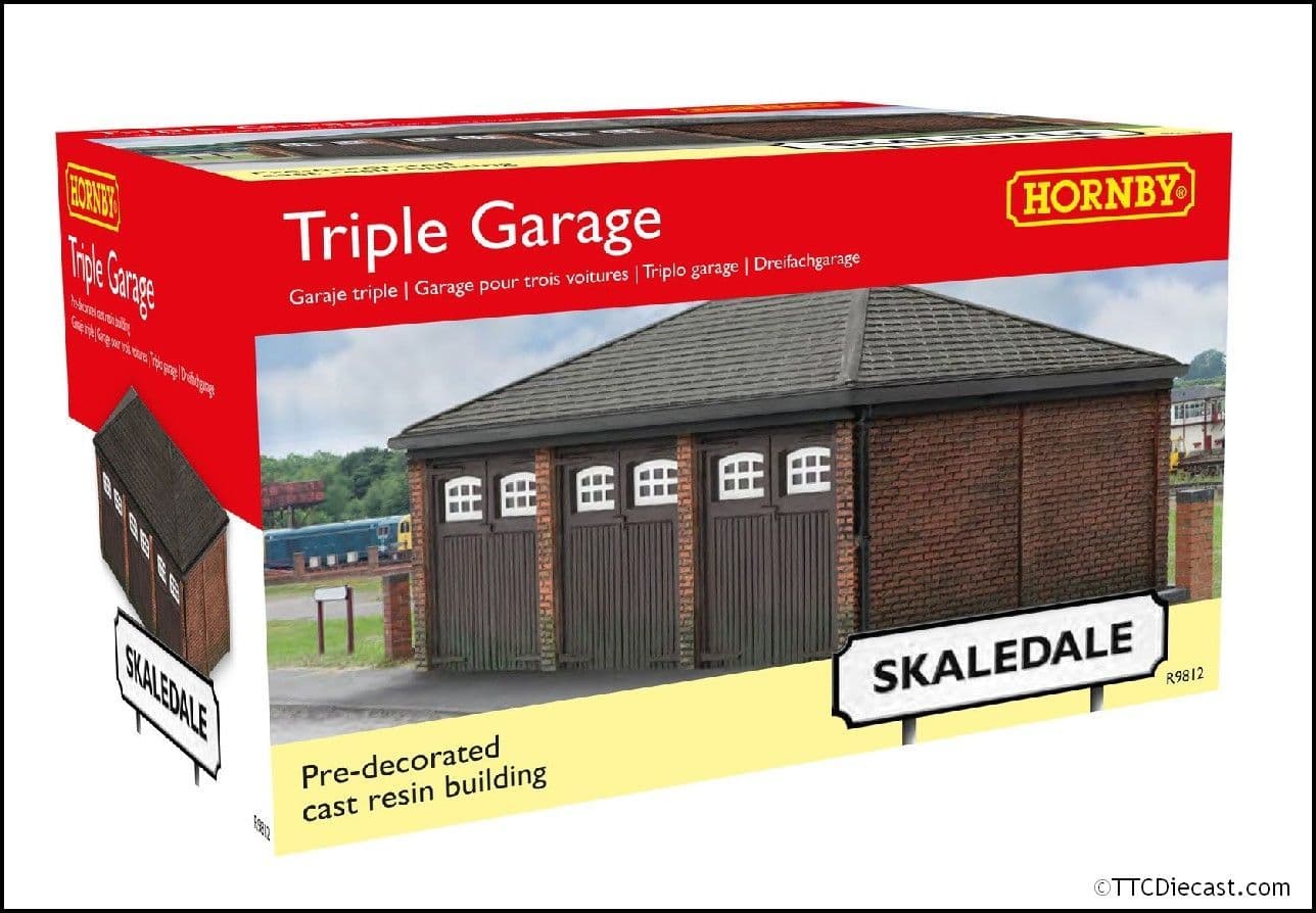 Hornby R9812 Triple Garage