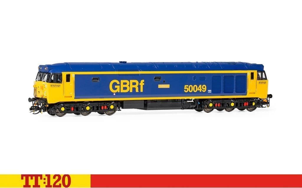 Hornby TT3015M GBRf Class 50 Co-Co 50049 Defiance 1/120 Scale *PRE ORDER £151.19*
