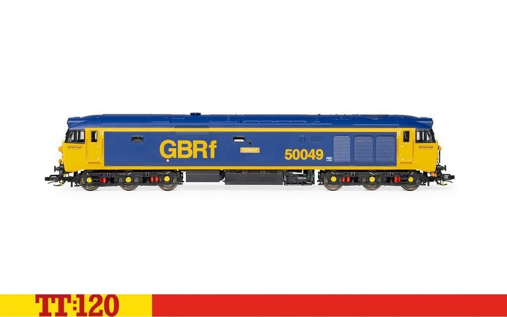 Hornby TT3015TXSM GBRf Class 50 Co-Co 50049 Defiance Sound Fitted 1/120 Scale *PRE ORDER £200.69*